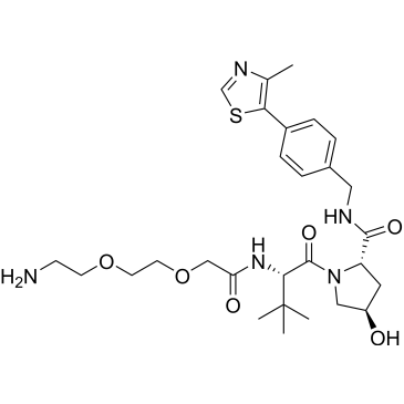 (S,R,S)-AHPC-PEG2-NH2Cas:2010159-60-9
